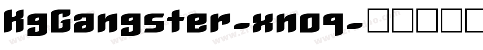KgGangster-xnoq字体转换