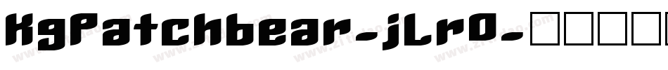 KgPatchbear-jLr0字体转换
