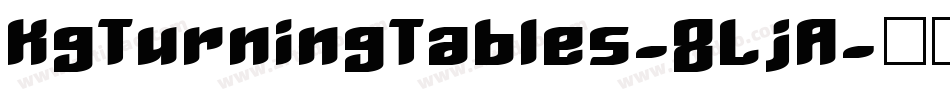 KgTurningTables-8LjA字体转换