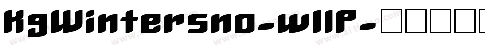KgWintersno-wllP字体转换