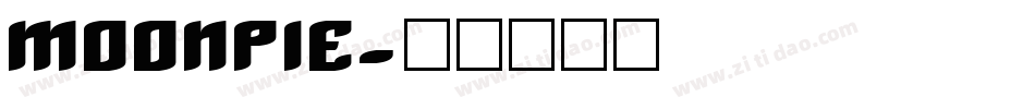 MOONPIE字体转换
