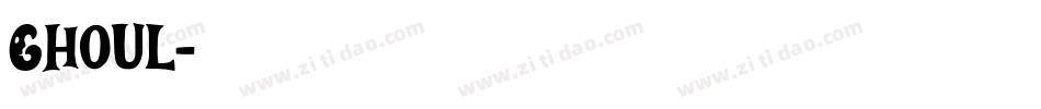 Ghoul字体转换
