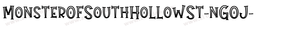 MonsterOfSouthHollowSt-nGOJ字体转换