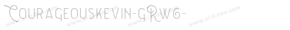 Courageouskevin-gRw6字体转换