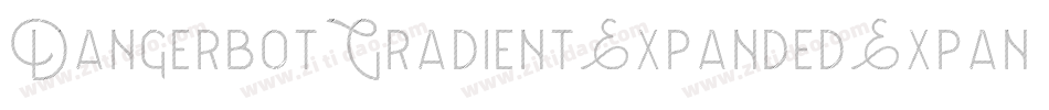 DangerbotGradientExpandedExpanded-ZBoZ字体转换