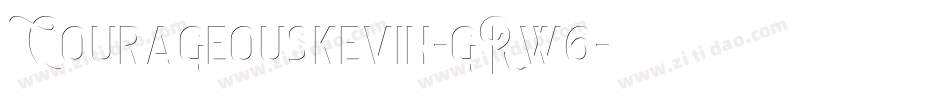 Courageouskevin-gRw6字体转换