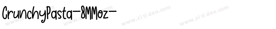 CrunchyPasta-8MMoz字体转换