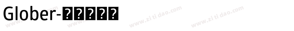 Glober字体转换