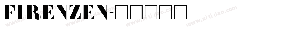 FIRENZEN字体转换