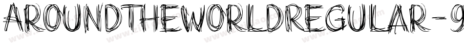 AroundTheWorldRegular-98yK字体转换