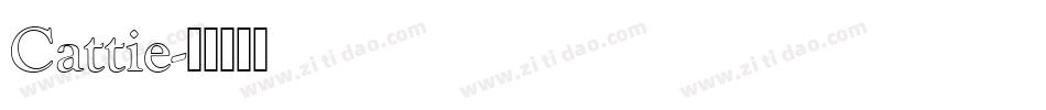 Cattie字体转换