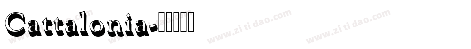 Cattalonia字体转换