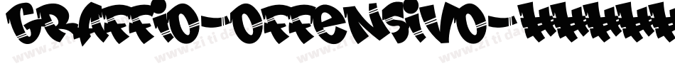 Graffio-Offensivo字体转换