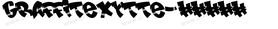 Graffitexytte字体转换