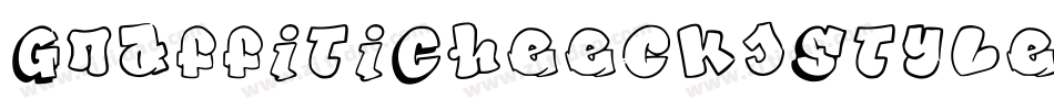 GraffitiCheecksStyleUrban-DjZE字体转换