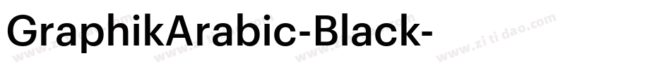GraphikArabic-Black字体转换 GraphikArabic-Black字体转换