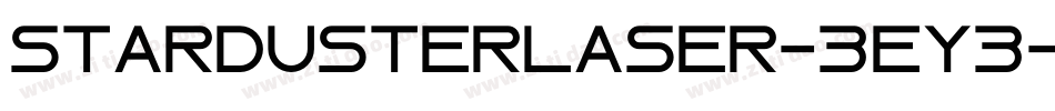 StardusterLaser-3Ey3字体转换