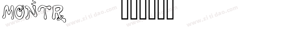 MONTR___字体转换