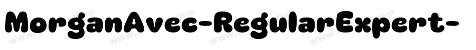 MorganAvec-RegularExpert字体转换