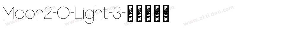 Moon2-0-Light-3字体转换