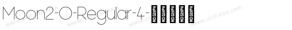 Moon2-0-Regular-4字体转换