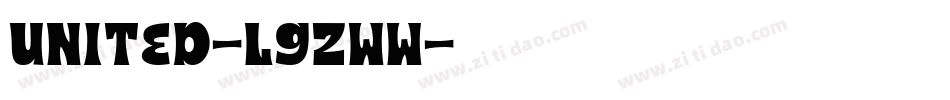 United-lgZww字体转换