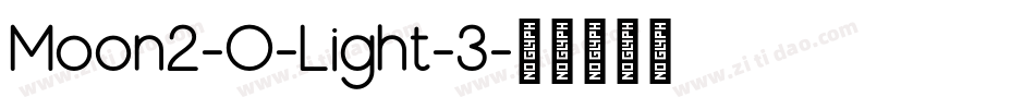 Moon2-0-Light-3字体转换
