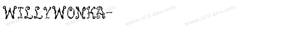 WillyWonka字体转换