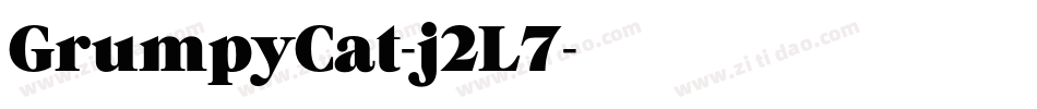 GrumpyCat-j2L7字体转换