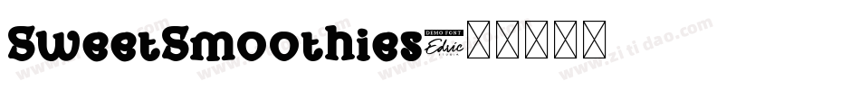 SweetSmoothies字体转换