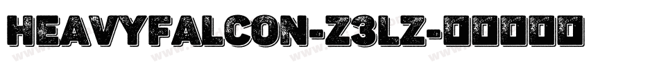 HeavyFalcon-Z3Lz字体转换