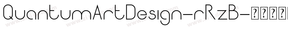 QuantumArtDesign-rRzB字体转换