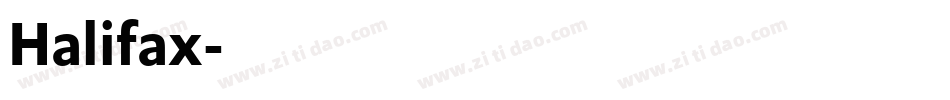 Halifax字体转换