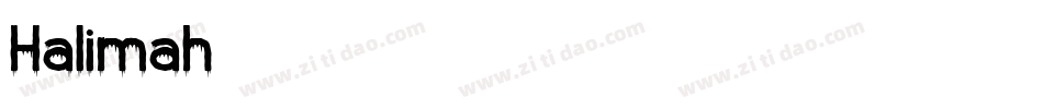 Halimah字体转换