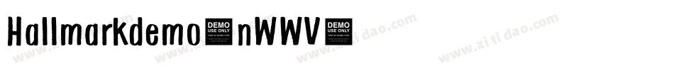 Hallmarkdemo-nWWV字体转换