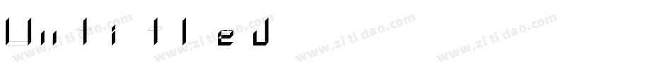 Untitled(2)字体转换