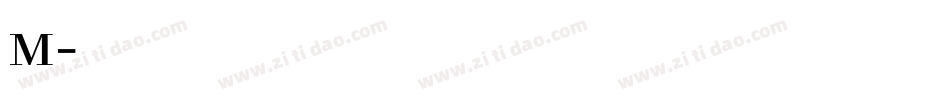 m字体下载字体转换