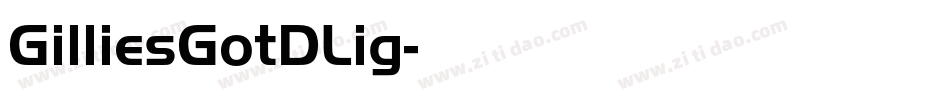 GilliesGotDLig字体转换