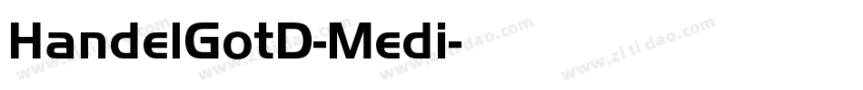 HandelGotD-Medi字体转换