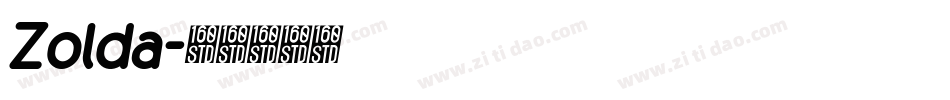 Zolda字体转换