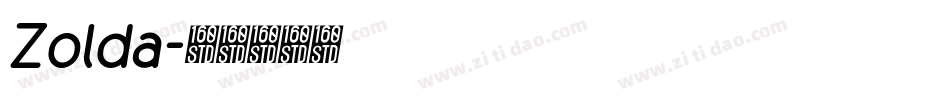 Zolda字体转换