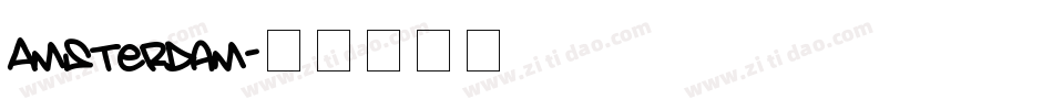 Amsterdam字体转换