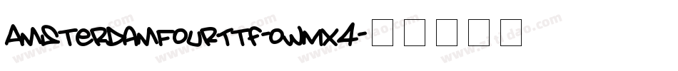 AmsterdamFourTtf-owMx4字体转换