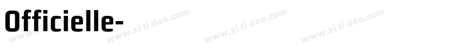 Officielle字体转换