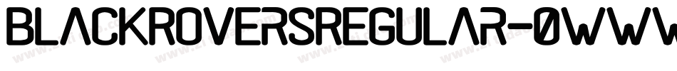 BlackRoversRegular-0WWWv字体转换
