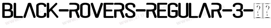 black-rovers-regular-3字体转换