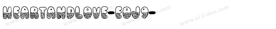 HeartAndLove-Eoj9字体转换