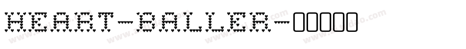 Heart-Baller字体转换