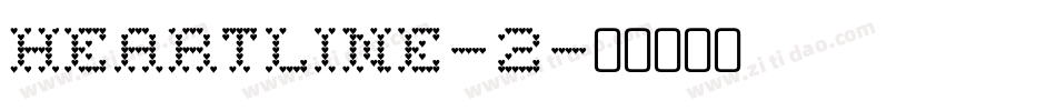 Heartline-2字体转换