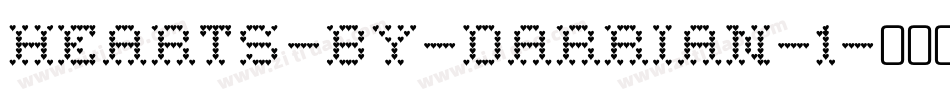 Hearts-by-Darrian-1字体转换